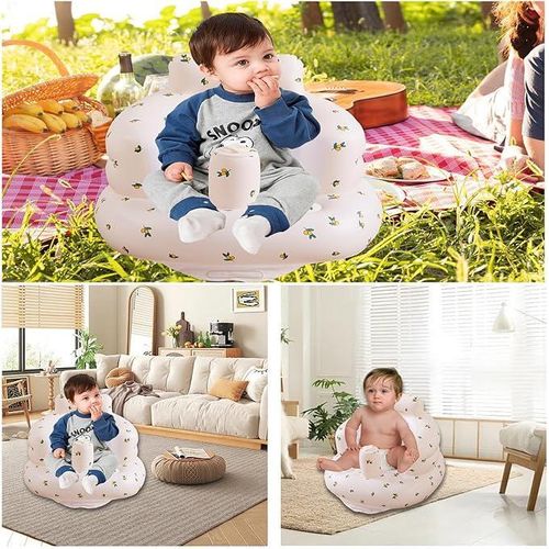 Fauteuil Bébé Gonflable Antidérapant – Idéal Dès 3 Mois