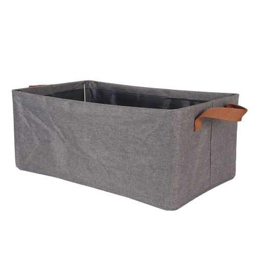 Lot De 3 Boîte De Rangement Avec Poignées, Boîte De Rangement Pliable, Boîte De Rangement Pour Vêtements