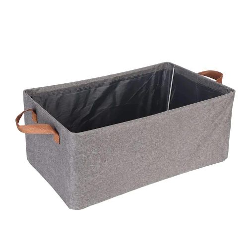 Lot De 3 Boîte De Rangement Avec Poignées, Boîte De Rangement Pliable, Boîte De Rangement Pour Vêtements thumbnail 3
