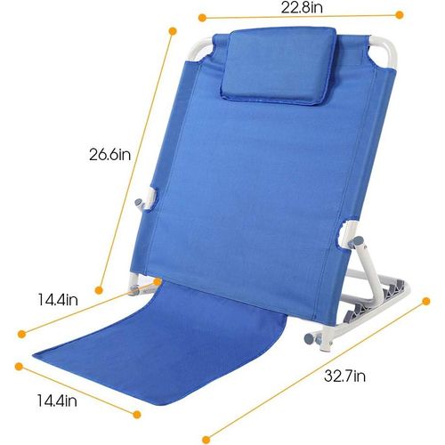 Support De Dos Réglable Pour Lit – Confort Pour Le Cou, La Tête Et Les Lombaires