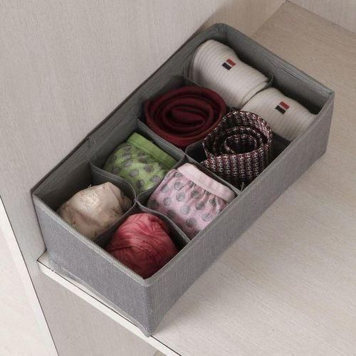 Boîte De Rangement En Tissu À Compartiments – Organisation Élégante Et Pratique