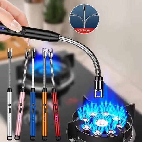 Briquet Électrique Flexible Rechargeable Usb-c Pour Cuisinière À Gaz thumbnail 3