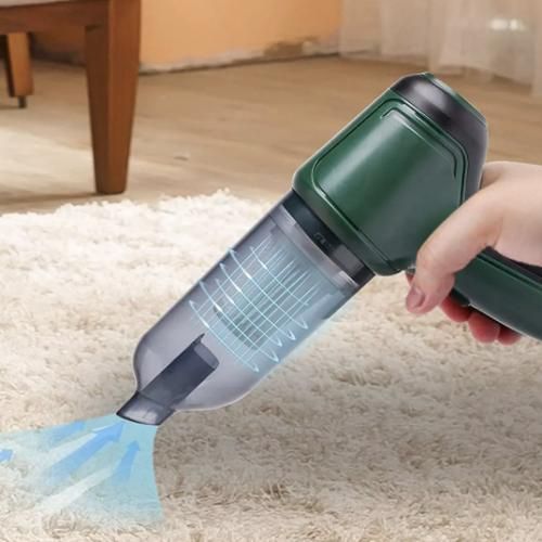 Aspirateur Et Souffleur 3 En 1 Mini Portable, Sans Fil Pour Voiture thumbnail 3