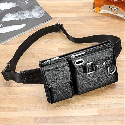 Sac Banane Tendance À Une Épaule Multifonction Grande Capacité Pour Homme thumbnail 3
