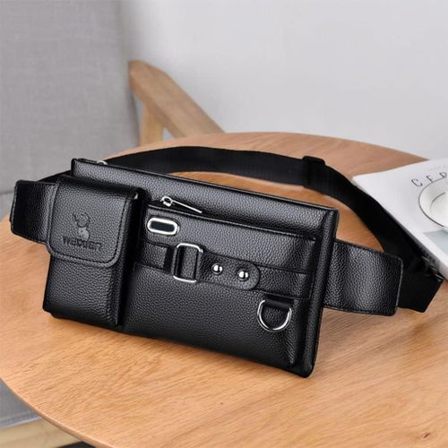 Sac Banane Tendance À Une Épaule Multifonction Grande Capacité Pour Homme thumbnail 1