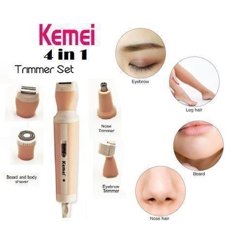 Épilateur Facial Électrique 4 En 1 