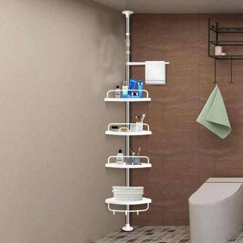 Étagère Dangle De Salle De Bain À 4 Niveaux, Coin Douche Support, Organisateur thumbnail 2