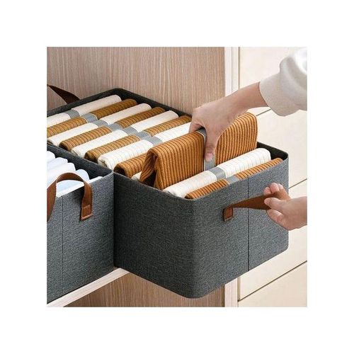 Boîte De Rangement Pliable Pour Vêtements Et Placards – Lavable, Idéale Pour Sous-vêtements Et Chaussettes