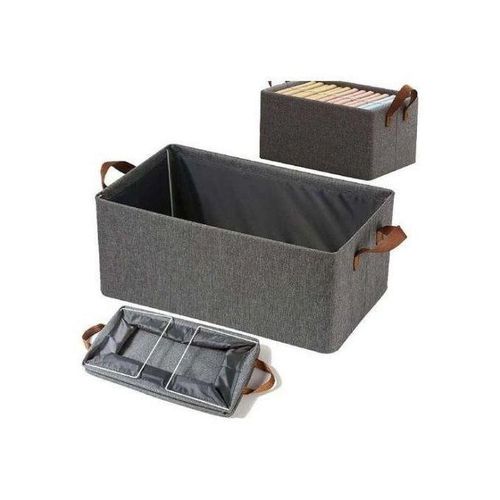 Boîte De Rangement Pliable Pour Vêtements Et Placards – Lavable, Idéale Pour Sous-vêtements Et Chaussettes thumbnail 3