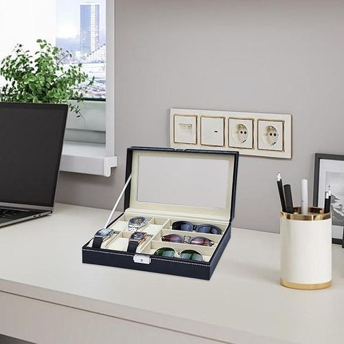 Coffret De Rangement Pour Montres Et Lunettes thumbnail 3