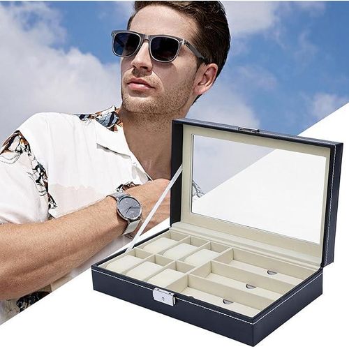Coffret De Rangement Pour Montres Et Lunettes