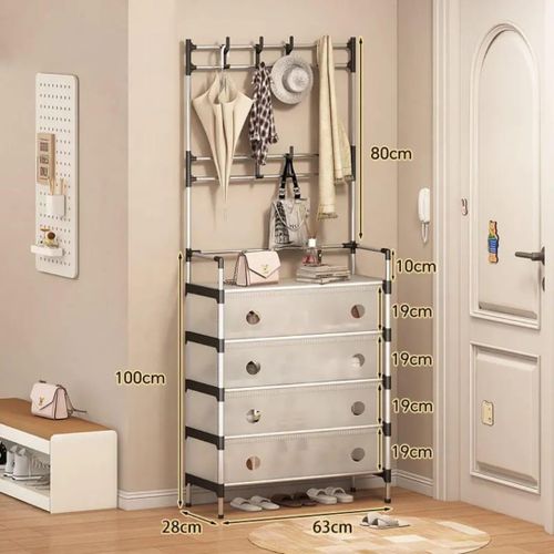 Étagère À Chaussures Anti-poussière, Cintre Pour Chambre À Coucher, Sac De Rangement Pour Chaussures