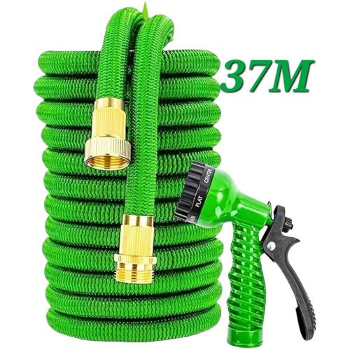 Tuyau D'arrosage Extensible Avec Raccords En Aluminium – 7.5 À 37 M thumbnail 2
