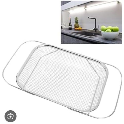 Égouttoir À Vaisselle Extensible En Acier Inoxydable – Support Évier Pratique