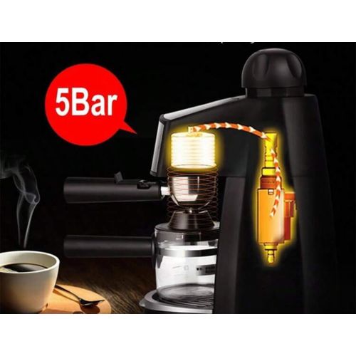 Machine À Café Expresso & Cappuccino – 4 Tasses, Carafe 240 Ml thumbnail 1