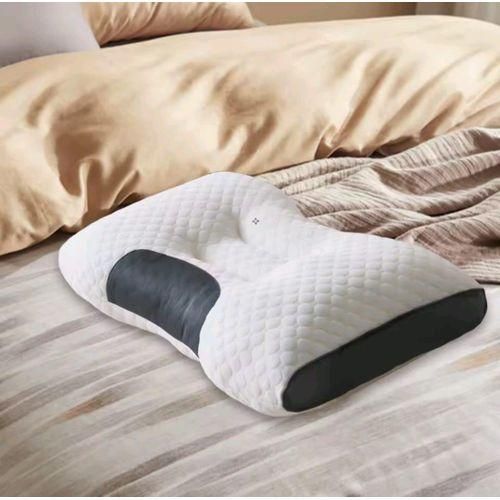 Oreiller Cervical Confortable, Oreiller De Couchage Confortable Pour Le Cou – En Mousse À Mémoire thumbnail 1
