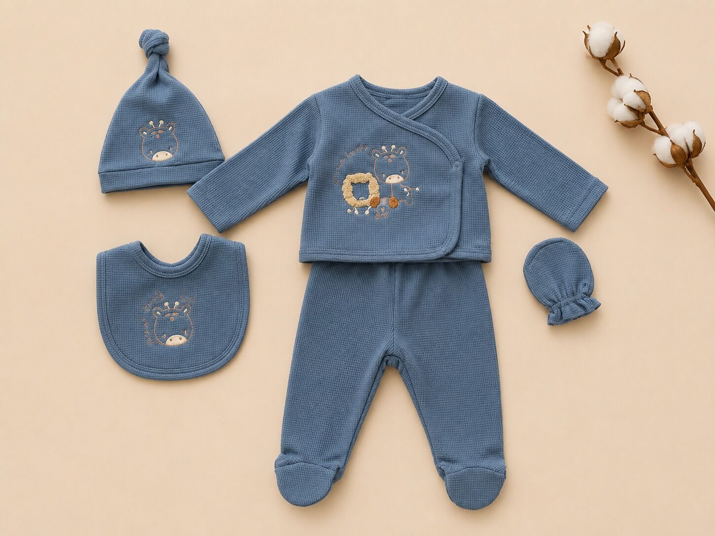 Tenue 5p Coton Animaux