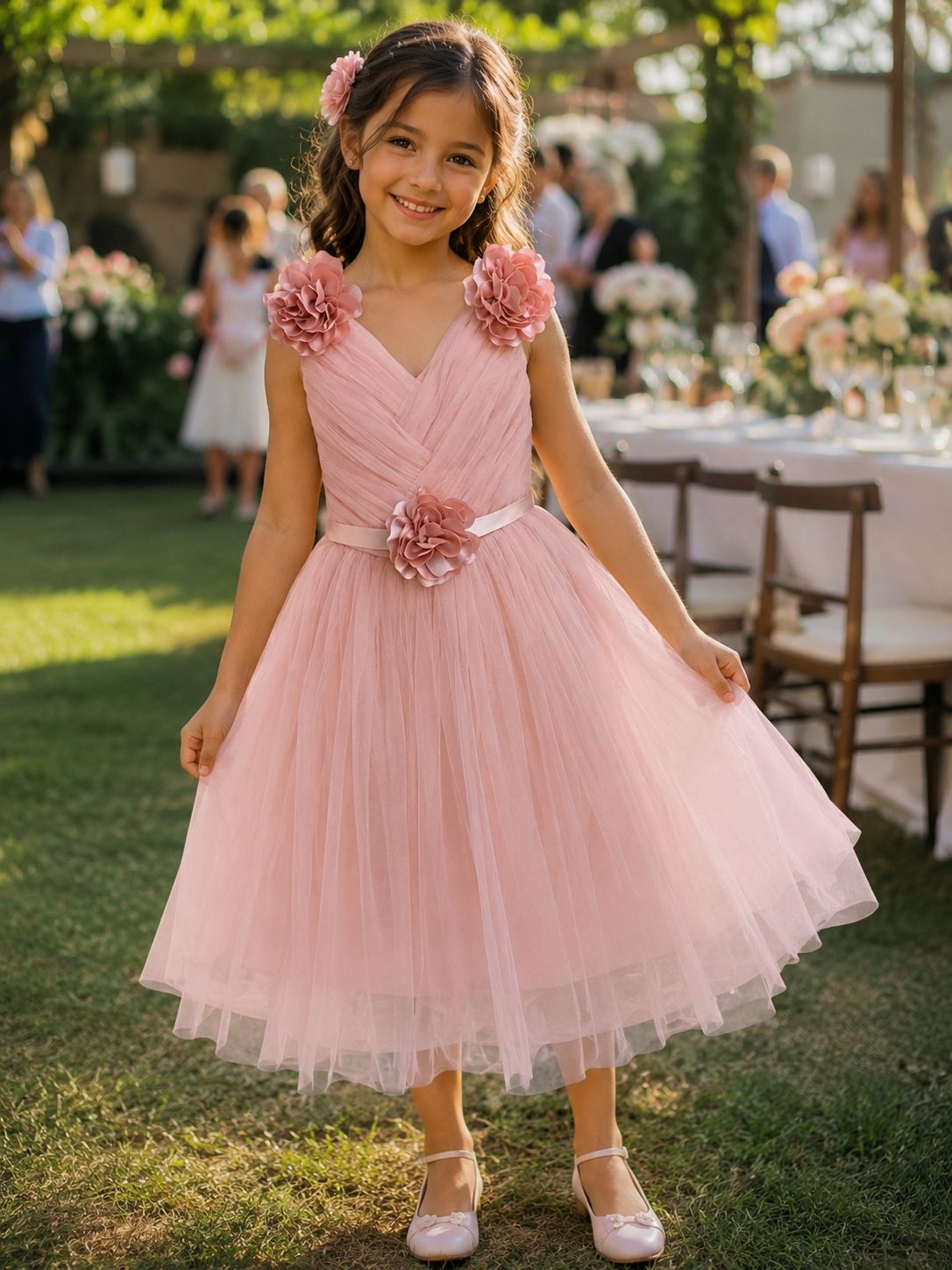 Robe Chic 3 Fleurs