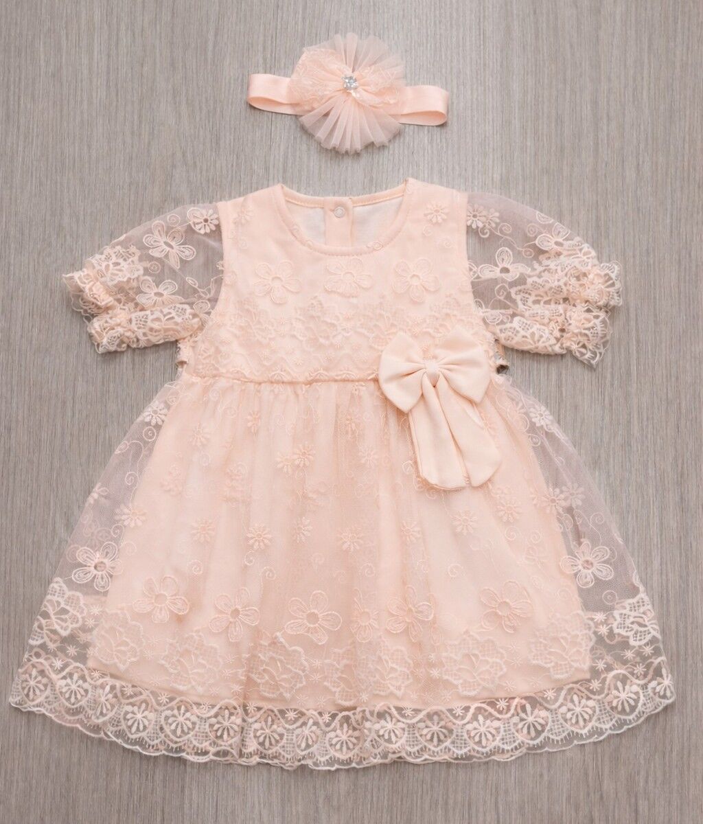 Robe Broderie Avec Bandeau