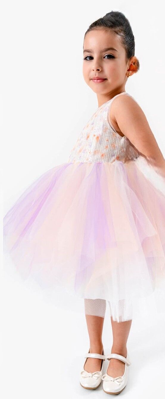 Robe Multicolore Avec Sac