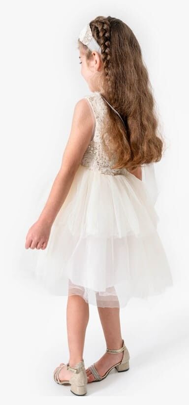 Robe De Princesse Avec Bandeau Et Sac