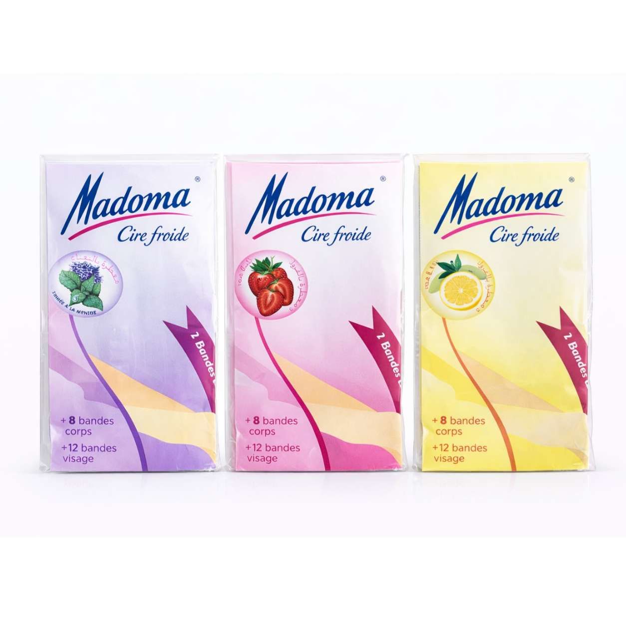 Bandes De Cire Dépilatoire Assorties (parfum Aléatoire) 