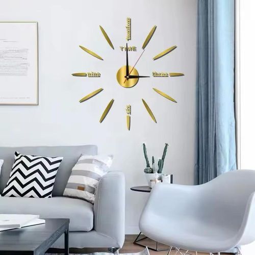 Montre Horloge Murale Décoratif Mural Amovible,horloge Classic