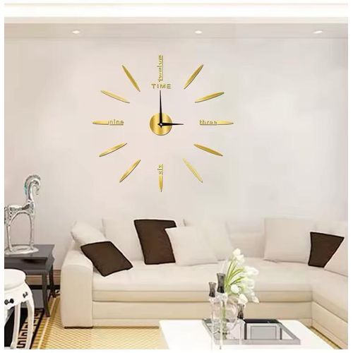 Montre Horloge Murale Décoratif Mural Amovible,horloge Classic