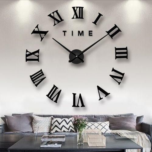 Montre Horloge Murale Décoratif Mural Amovible,horloge Classic