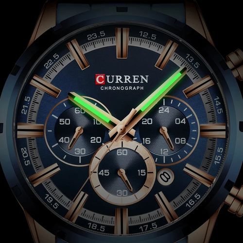 Montre Homme Chronographe Mouvement De Quartz thumbnail 3