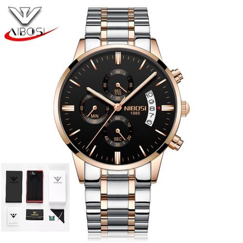 Nibosi Montre Chronographe Pour Homme 2309