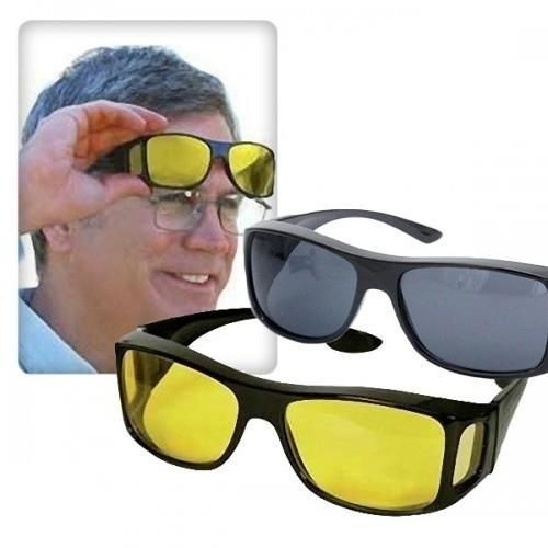 Lunette De Soleil Surlunette Pour Conduire La Nuit Hd Vision Wraparounds