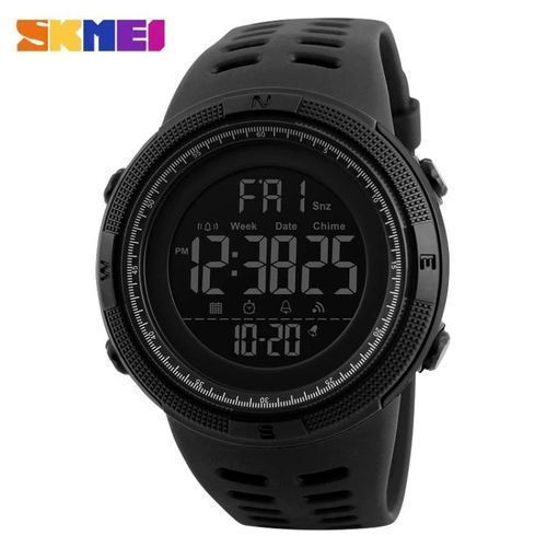 Montre Électronique De Sport – Étanche 5 Atm Avec Chronomètre, Alarme Et Rétroéclairage