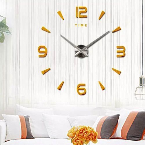 Montre Horloge Murale Décoratif Mural Amovible, Horloge Classic