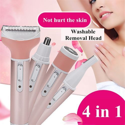 Rasoir Électrique Multifonctionnel 4 En 1 Rechargeable