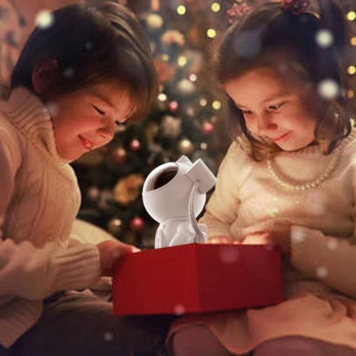 Astronaute Super Projecteur Lampe De Nuit Veilleuse Étoile Led Et Télécommande