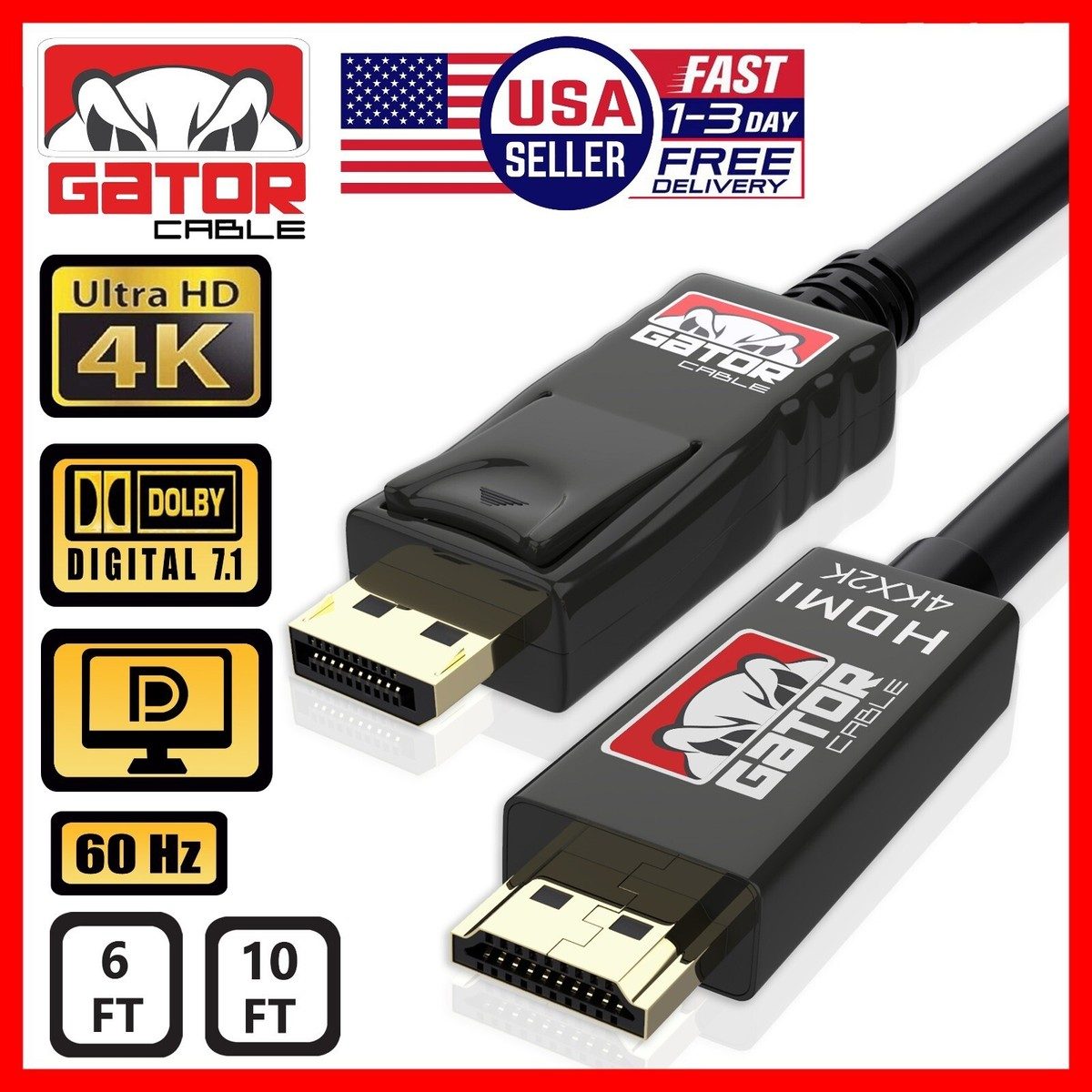 Câble Display Hdmi 4k
