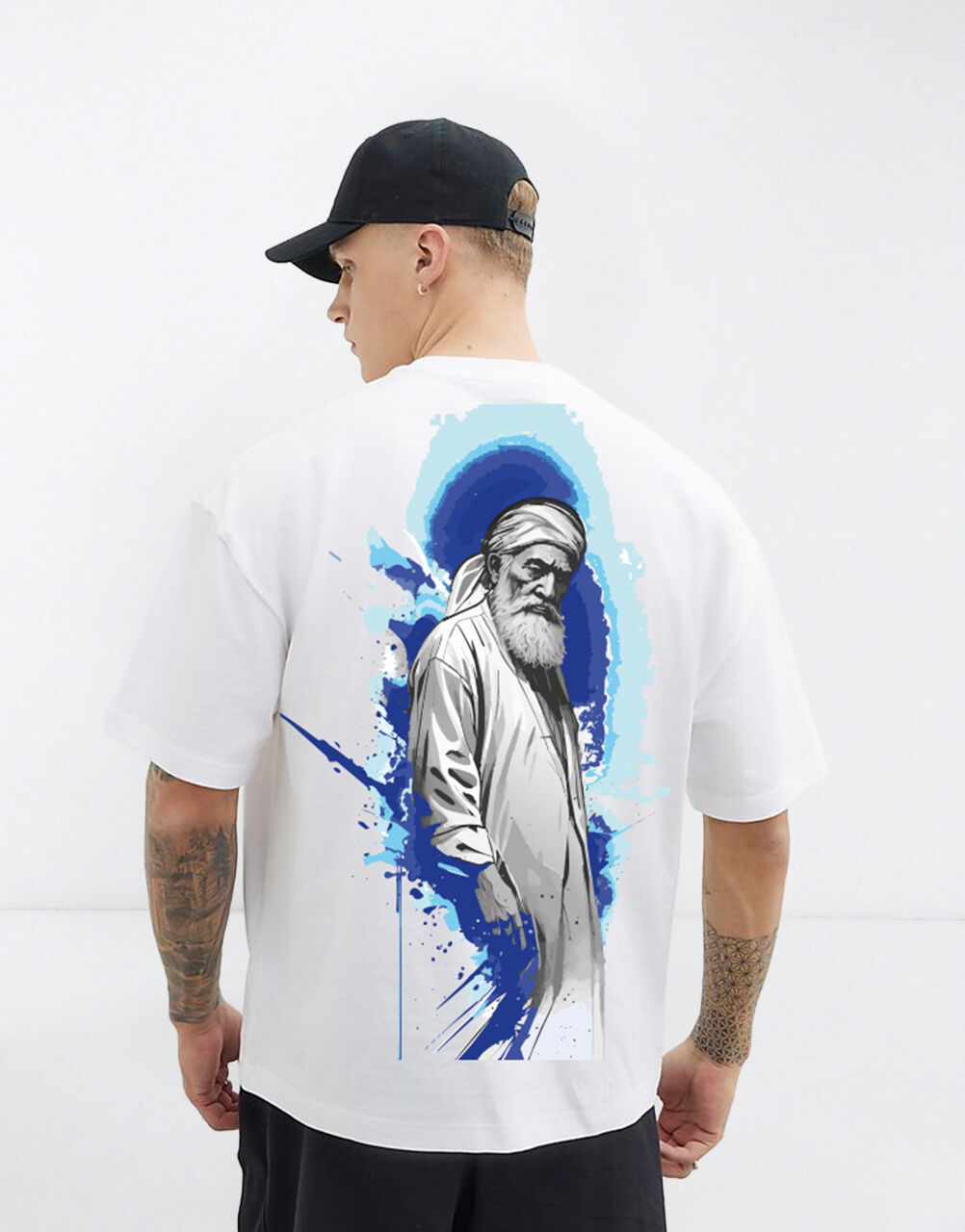 T-shirt Unisexe Streetwear – Design Sage Marocain thumbnail 3