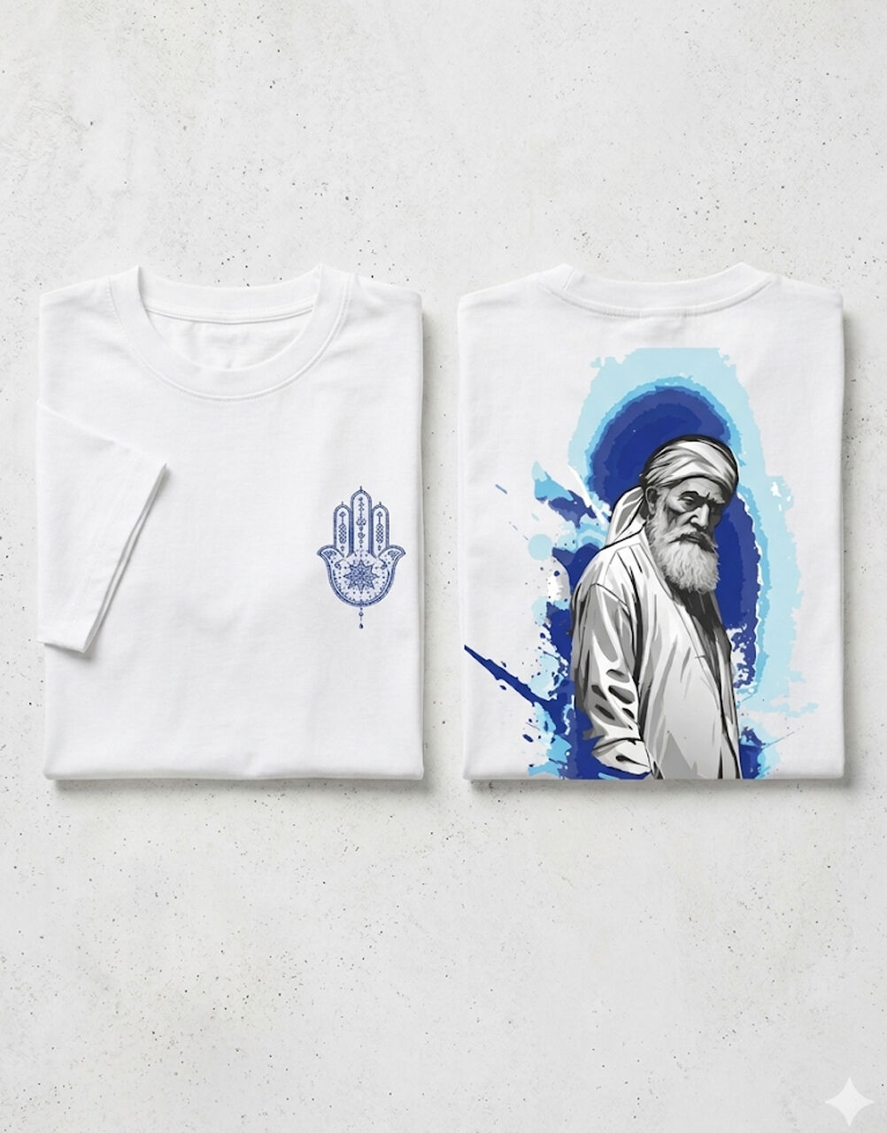 T-shirt Unisexe Streetwear – Design Sage Marocain thumbnail 4