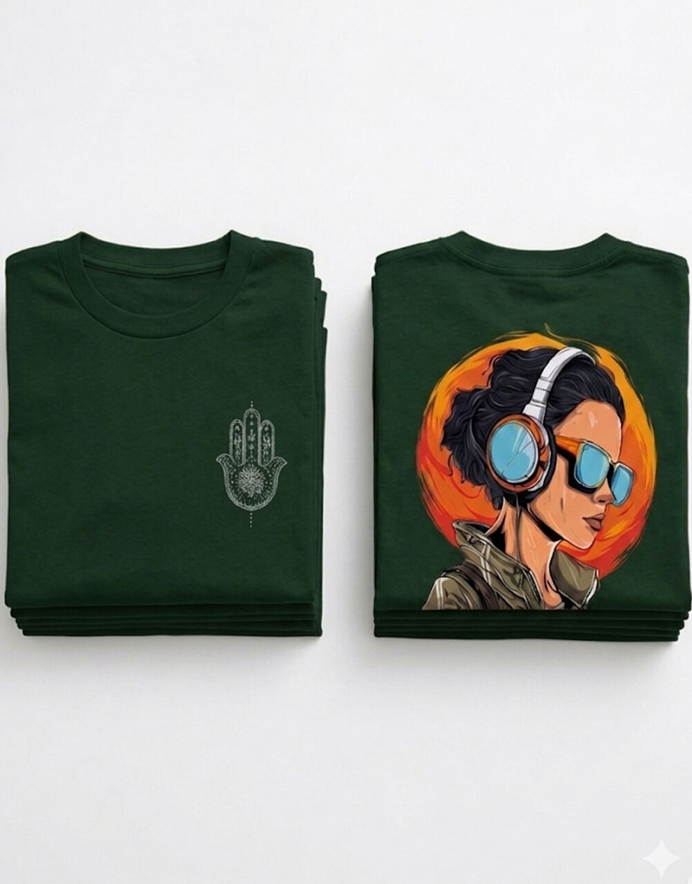T-Shirt Graphic Portrait – Style Urbain thumbnail 4