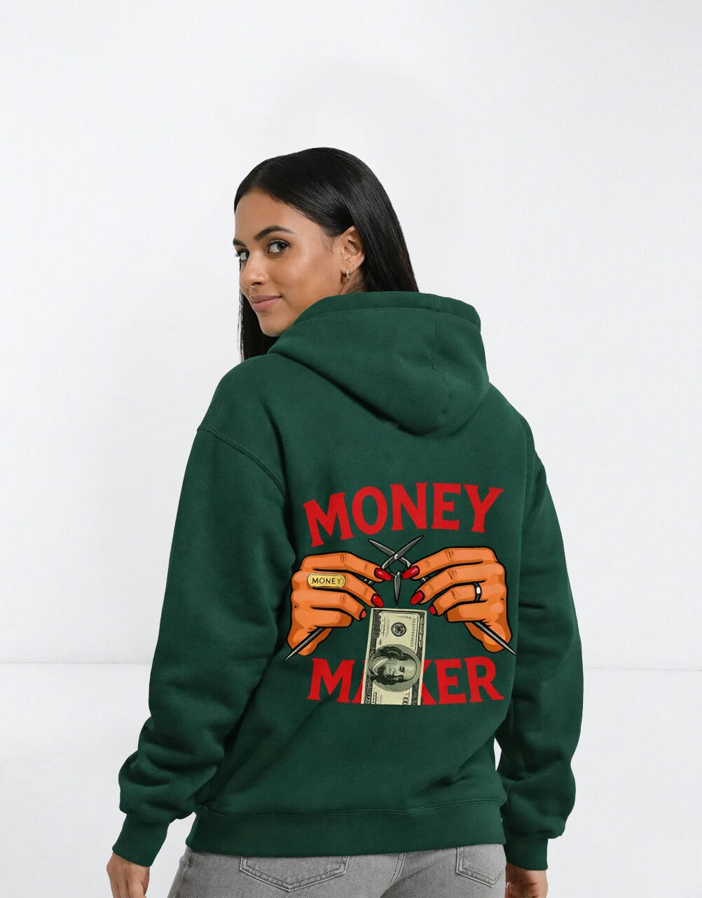 Hoodie Unisexe Money Maker – Sweat À Capuche Streetwear