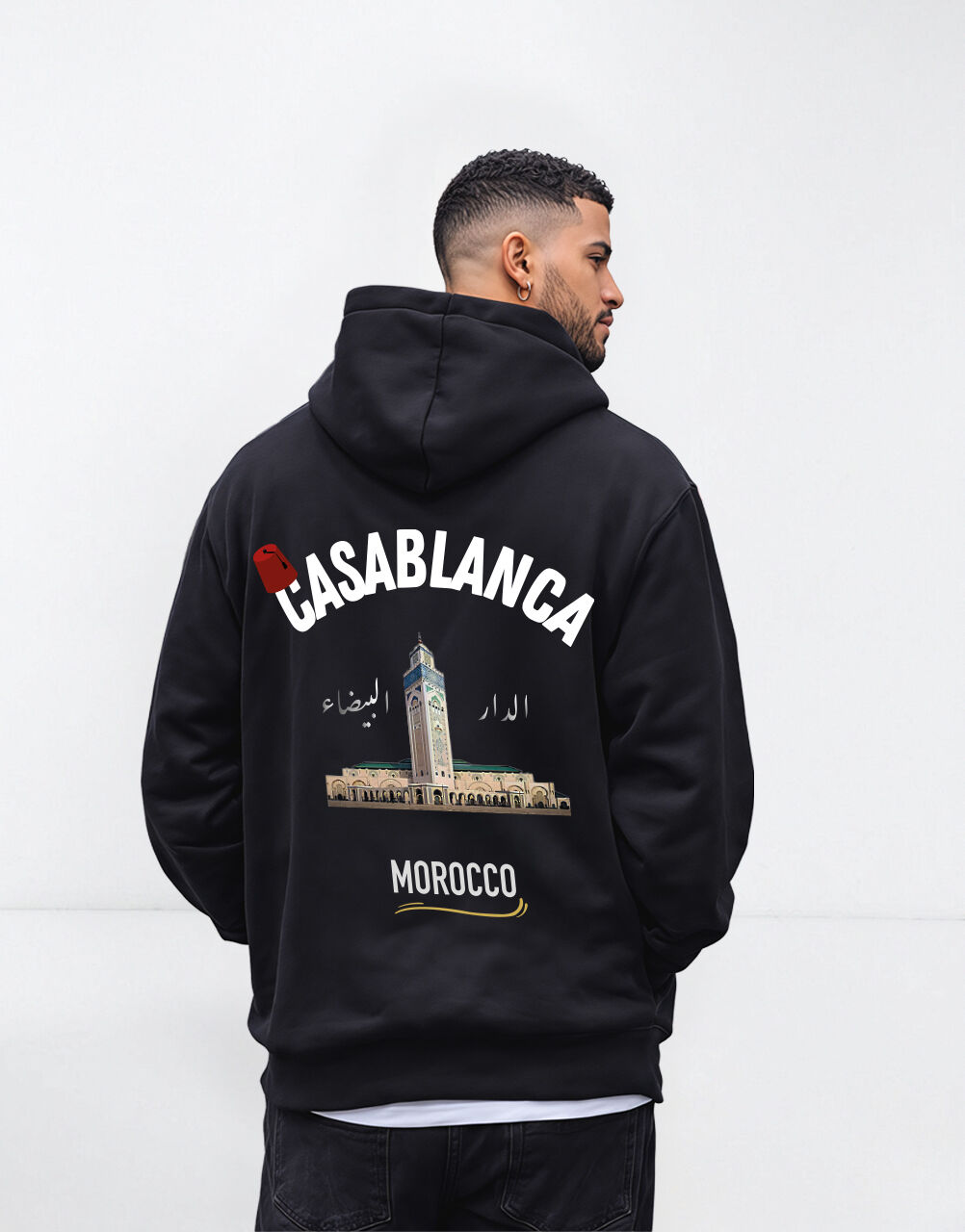 Hoodie (casablanca) - Design Mosquée Hassan 2