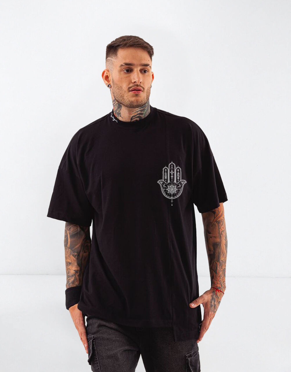 T-shirt Streetwear " Peace " Oversize