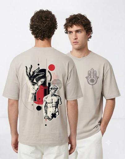 T-shirt Oversize - Vision Bauhaus