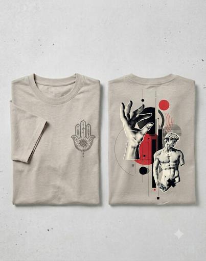 T-shirt Oversize - Vision Bauhaus thumbnail 4