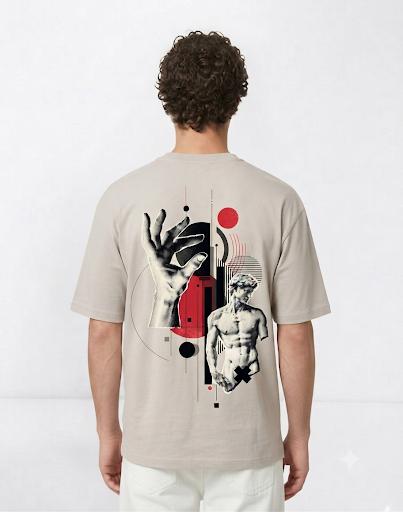 T-shirt Oversize - Vision Bauhaus thumbnail 3