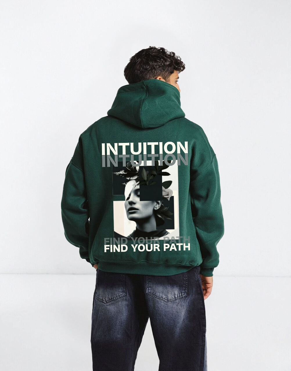 Hoodie Unisexe « Intuition » – Sweat À Capuche Avec Design Artistique