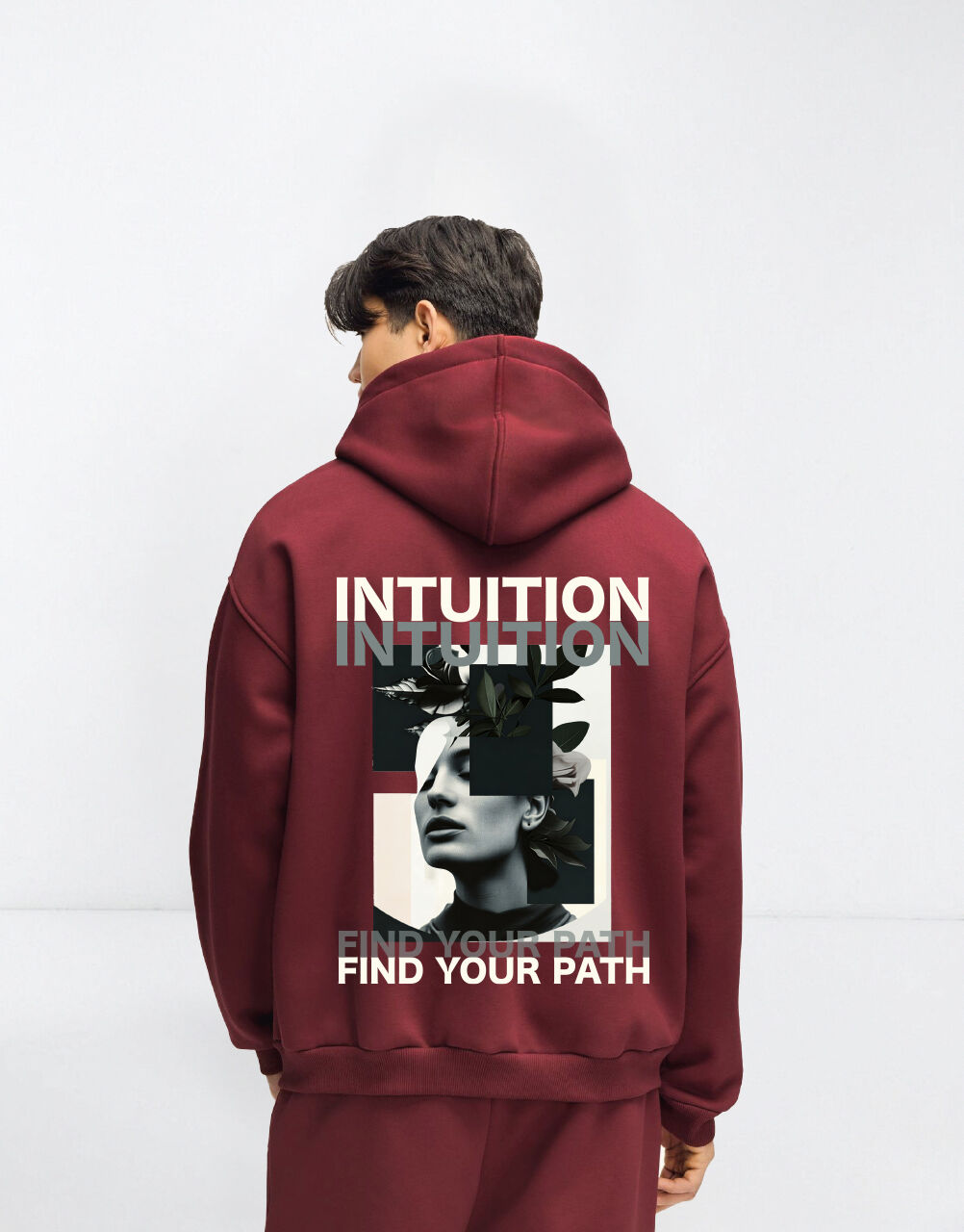 Hoodie Unisexe « Intuition » – Sweat À Capuche Avec Design Artistique