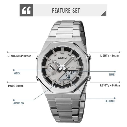 Montre À Quartz D'affaires Décontractée thumbnail 3