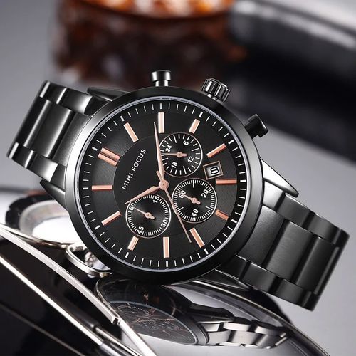 Montre Chronographe Mouvement De Quartz thumbnail 3